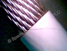 white wire